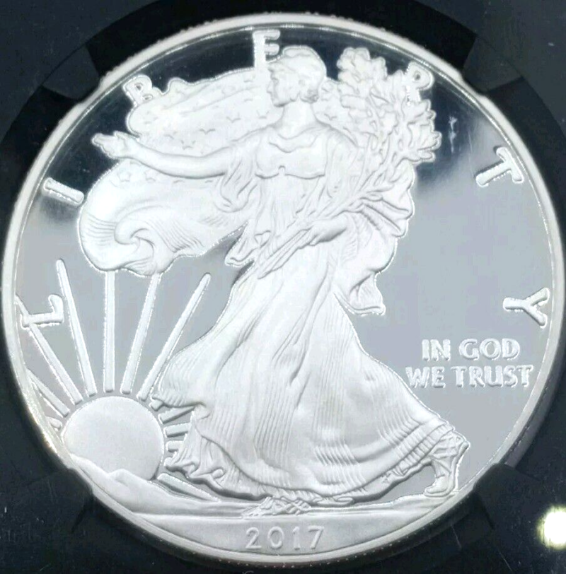 2017-S Eagle Congratulations Set Early Releases NGC PF 70 Ultra Cameo Eagle Core - Image 3
