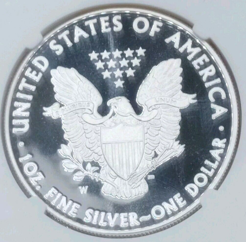 2015 W Proof Silver Eagle - NGC PF69 Ultra Cameo - Image 4