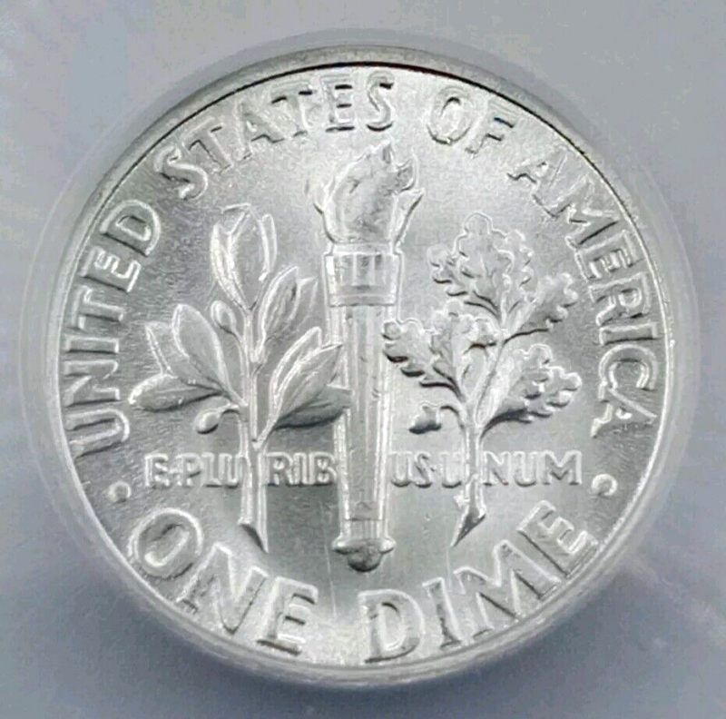 1956 Roosevelt Dime ICG-MS66FB - Image 4
