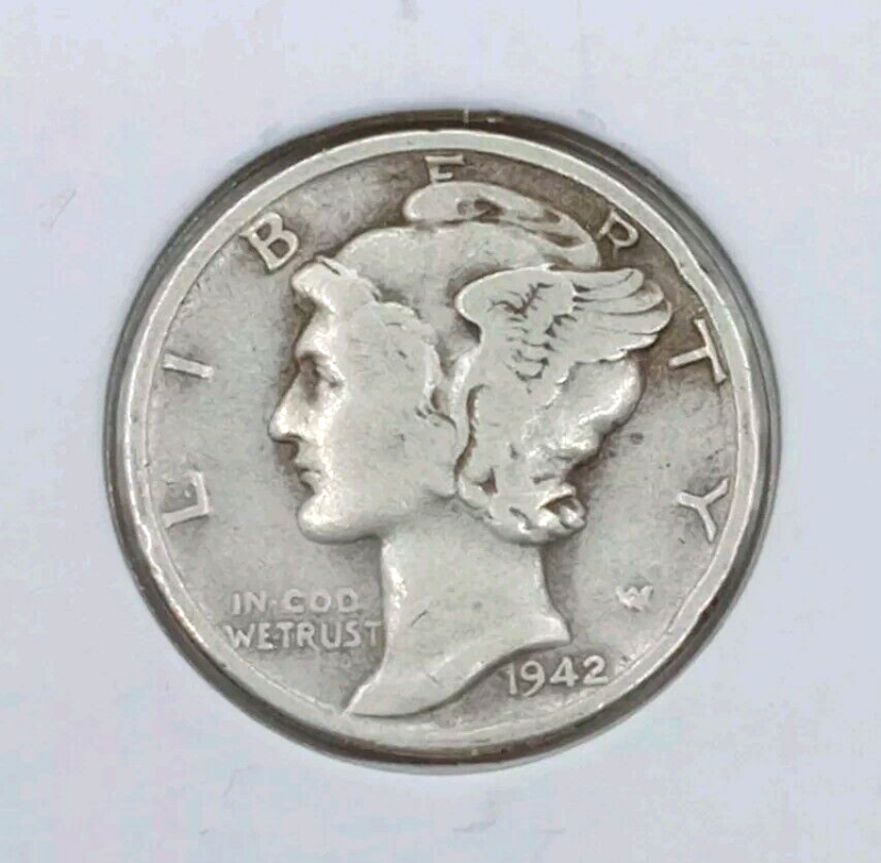 1942-D 10C Mercury Dime