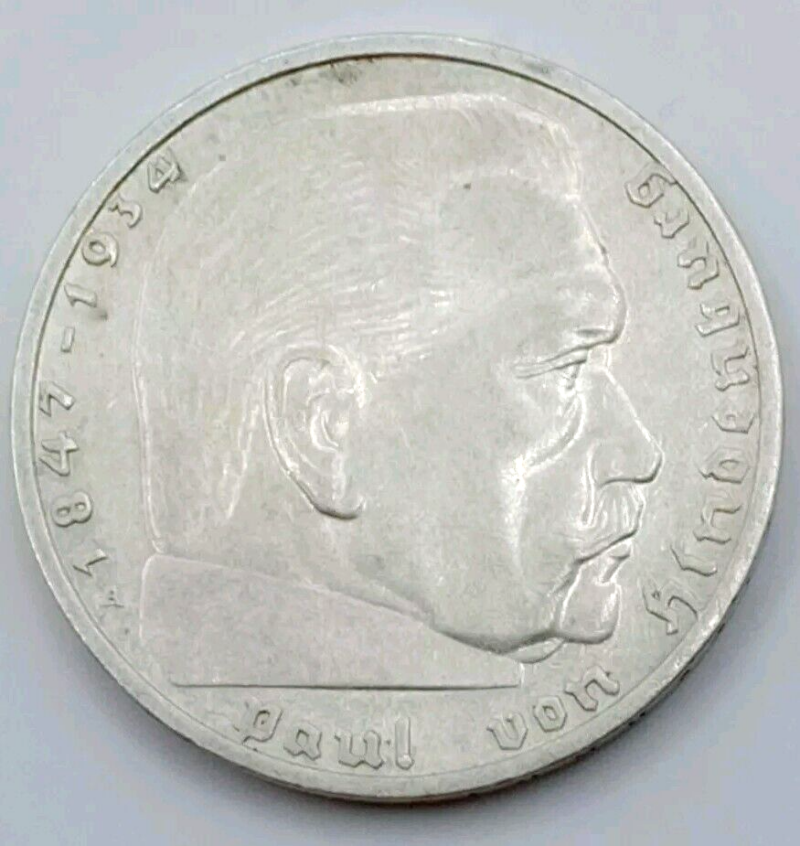 Germany 3 Reich 1939 Silver Coin - Image 3