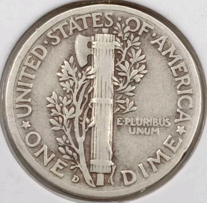 1942-D 10C Mercury Dime - Image 4