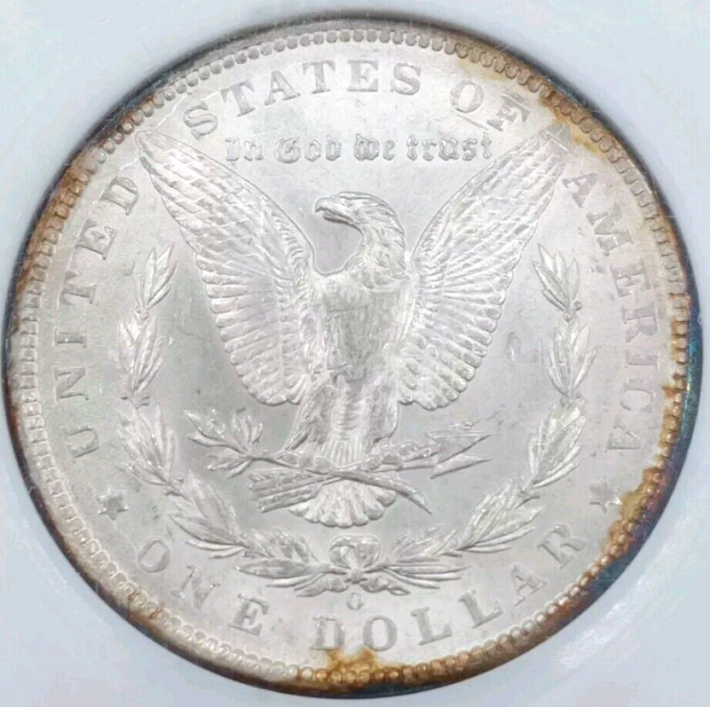 1899-O MORGAN DOLLAR!!! AMAZINGLY TONED MONSTER!!! HIGH GRADE STUNNER - Image 4