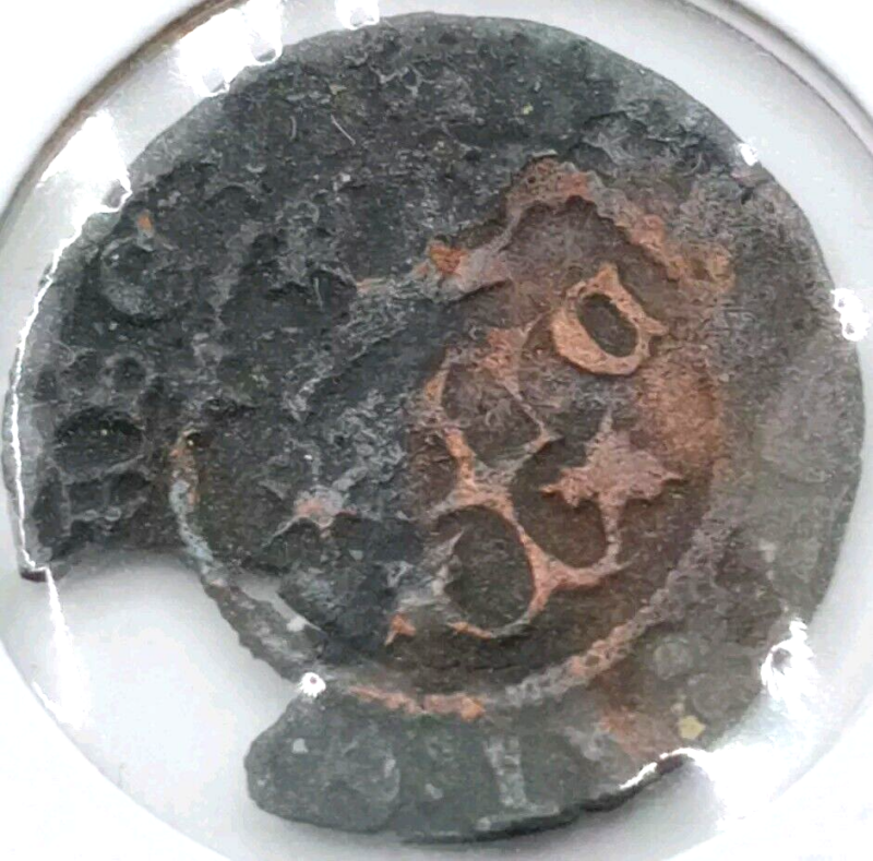1629 Scotland Extremely Rare 1 Penny VF+ Survivor With Bold Strike!!! - Image 4