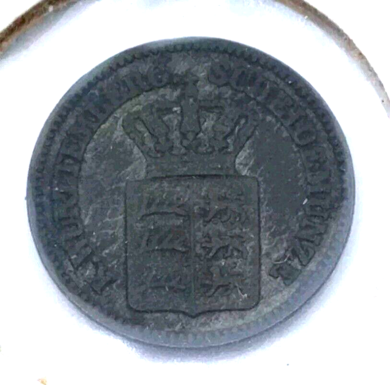 1869 Württemberg 1 Kreuzer - German States - VF Craig 205 KM#612 - Image 4