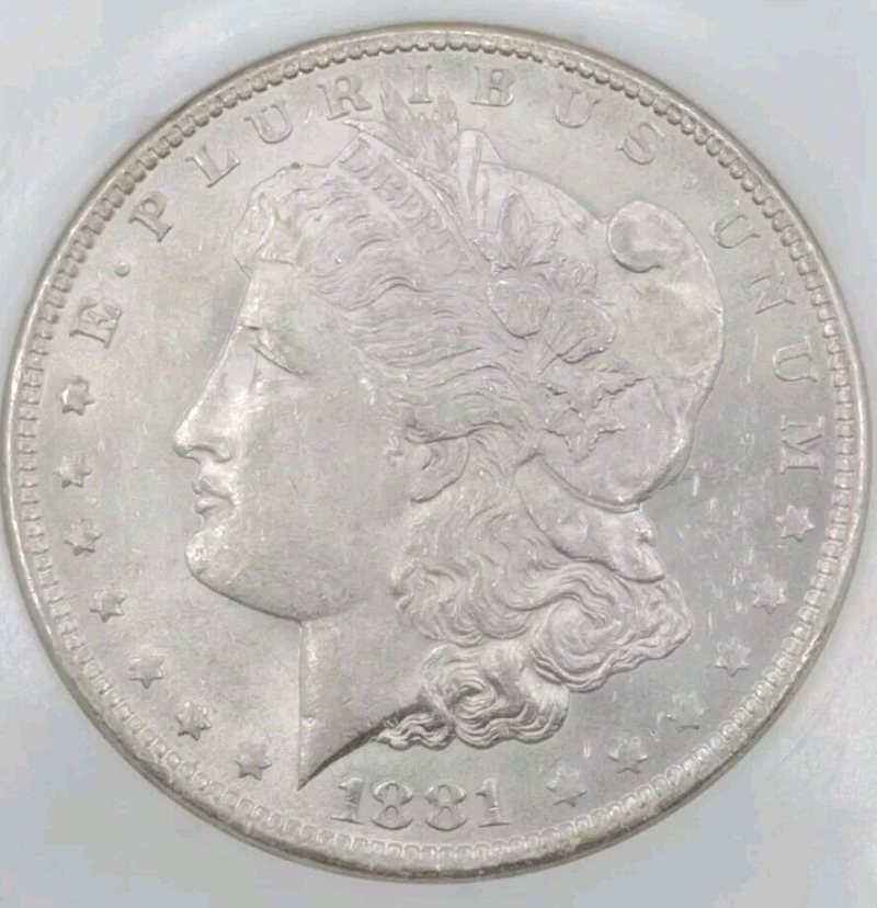 HIGH GRADE LUSTROUS BLAST WHITE Proof Like 1881-O Morgan Silver Dollar - Image 3
