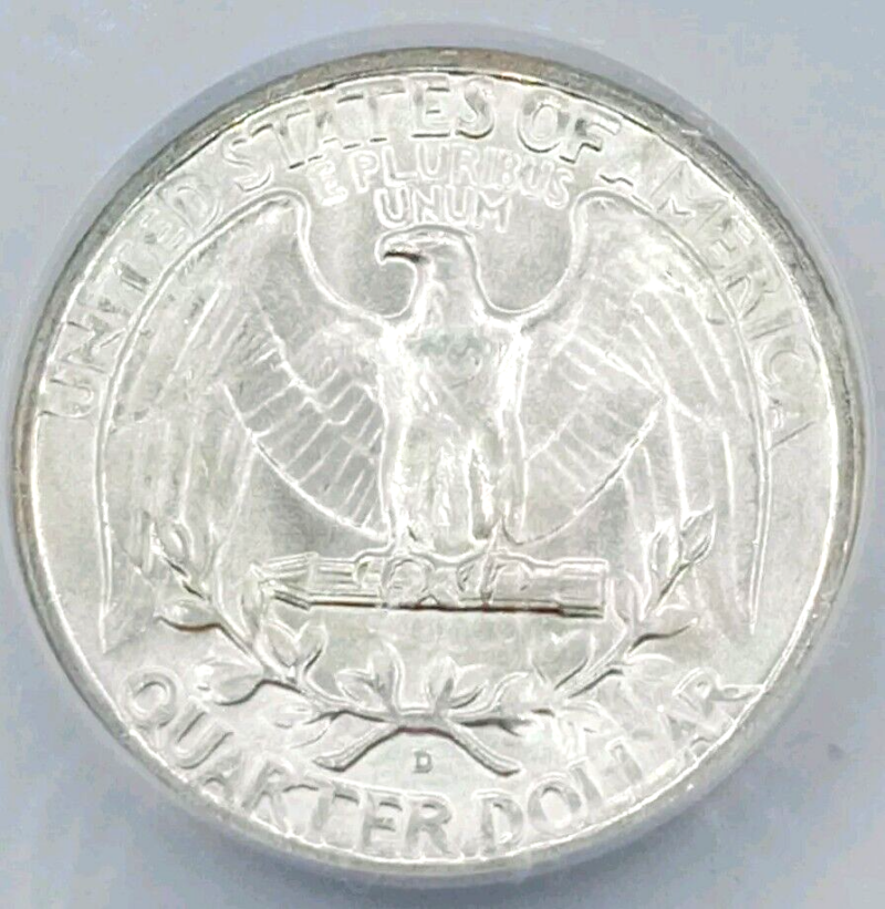 1954-D Washington Quarter ICG-MS66 HIGH GRADE LOW PRICE!!! - Image 4