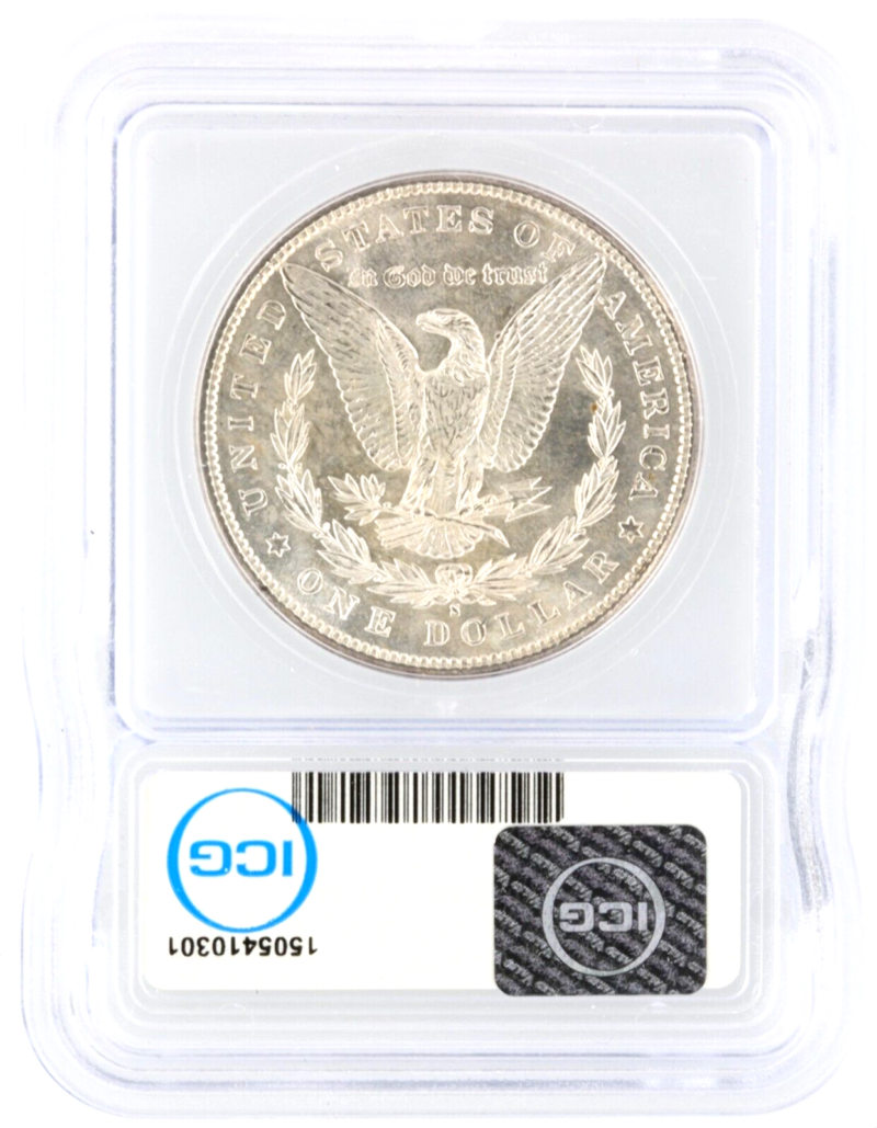 1881-S Morgan Silver Dollar "ICG MS64" - Image 2