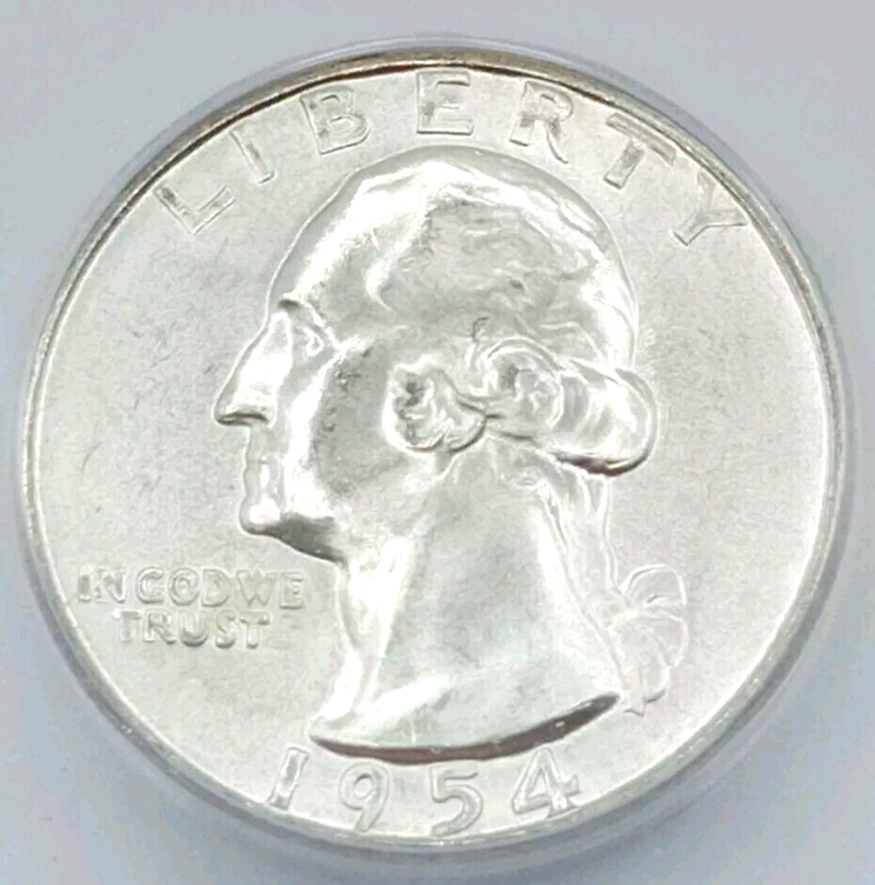 1954-D Washington Quarter ICG-MS66 HIGH GRADE!!! - Image 3