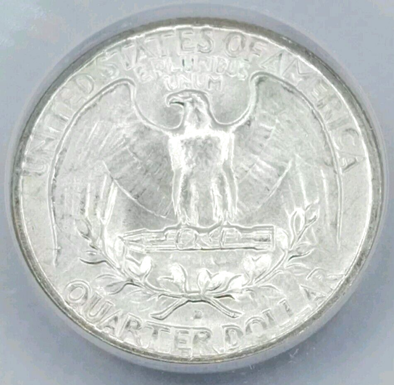 1954-D Washington Quarter ICG-MS66 HIGH GRADE!!! - Image 4