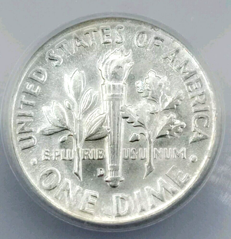 1956-D Roosevelt Dime ICG-MS66FB - Image 4