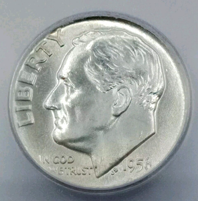 1956-D Roosevelt Dime ICG-MS66FB - Image 3
