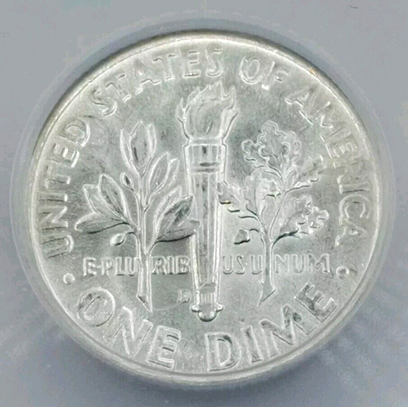 1956-D Roosevelt Dime ICG-MS66FB - Image 4