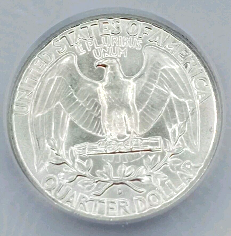 1963-D Washington Quarter ICG-MS66 HIGH GRADE!!! - Image 4