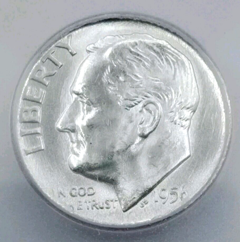 1956 Roosevelt Dime ICG-MS66FB - Image 3