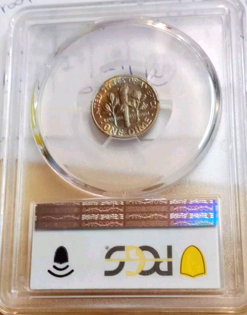 1962 10C PCGS PR66 TONED DIME COIN STUNNING!!! - Image 3