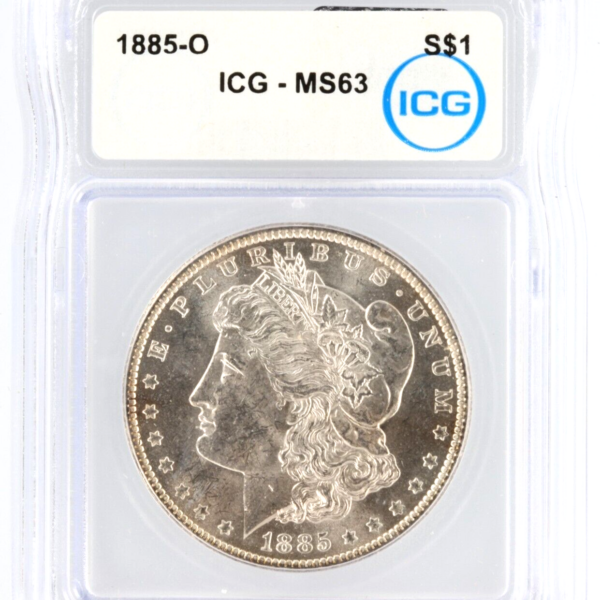 1885-O ICG MS63 Morgan SILVER