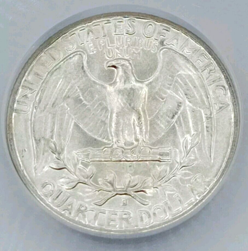 1954-D Washington Quarter ICG-MS66 HIGH GRADE FULL LUSTER!!! - Image 4