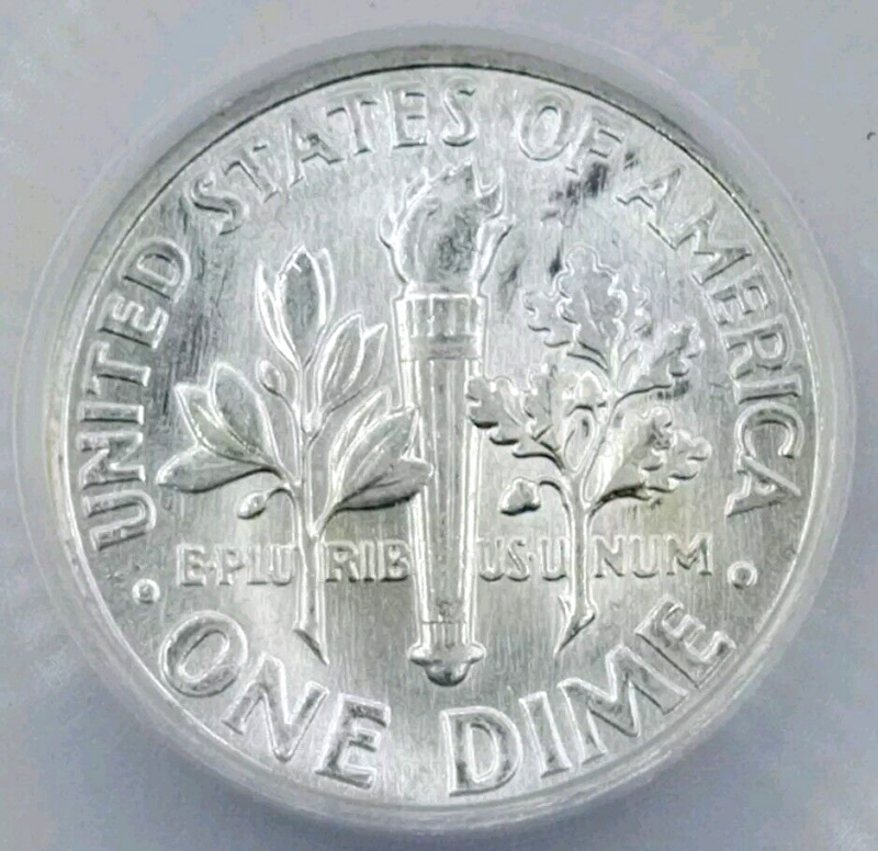 1956 Roosevelt Dime ICG-MS66FB - Image 4