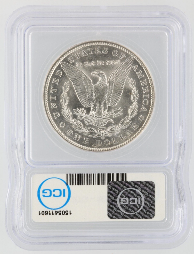 1900 O MORGAN SILVER DOLLAR ICG MS 62 - Image 2