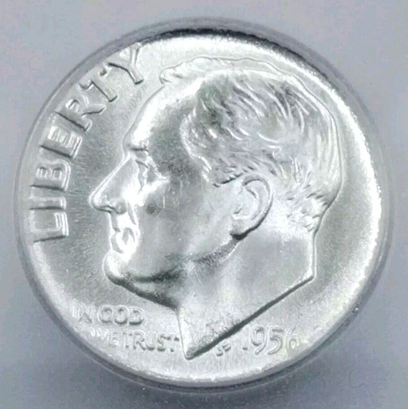 1956 Roosevelt Dime ICG-MS66FB - Image 3