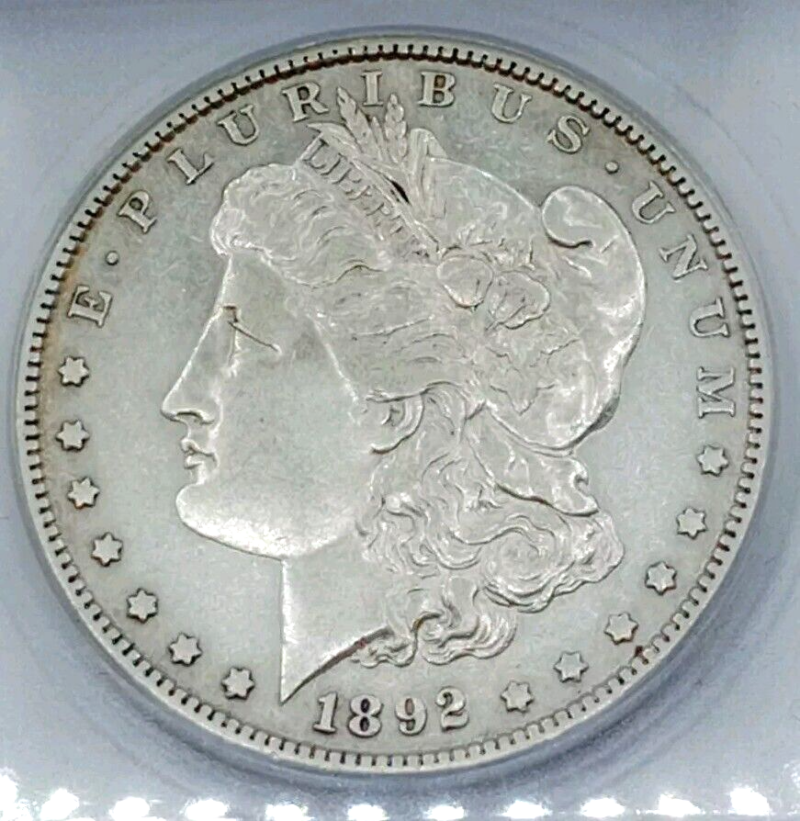 1892-S Morgan Dollar ICG-EF45 - Image 3