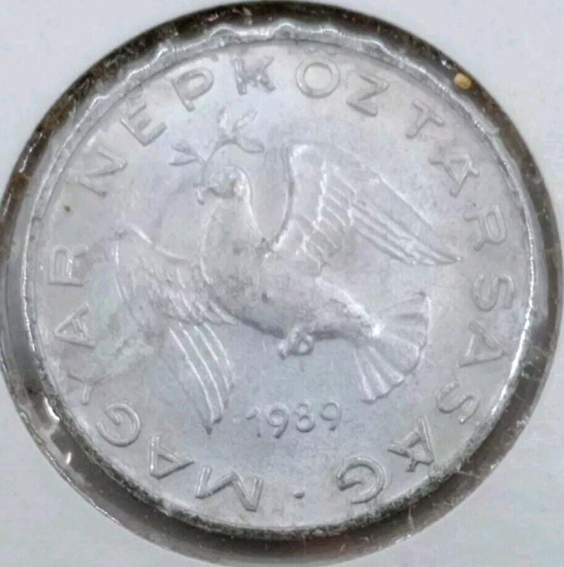 1989 Hungary 10 Filler XF KM#572 - Image 2