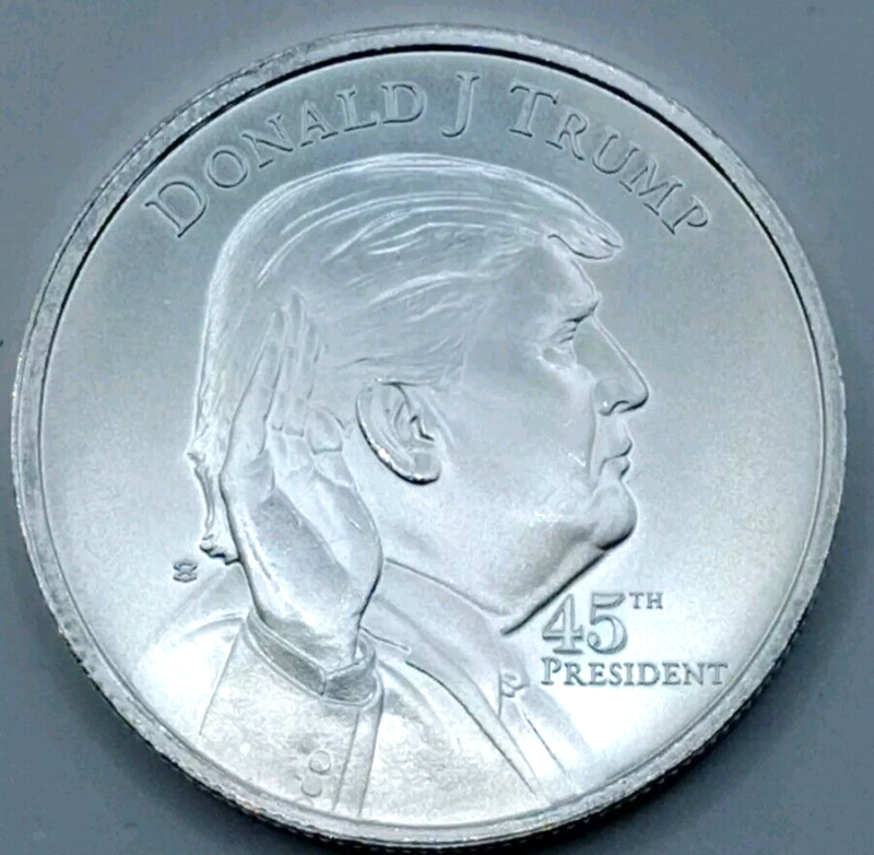 45th President - 1 oz .999 Fine Silver Round