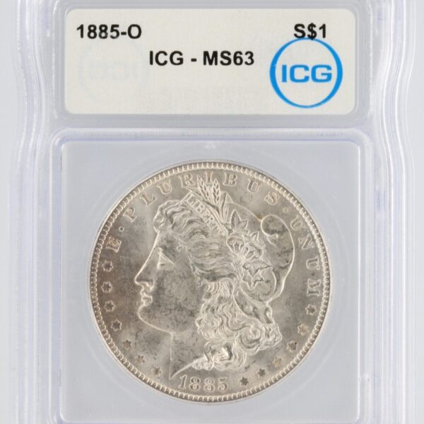 1885-O ICG MS63 Morgan SILVER Dollar