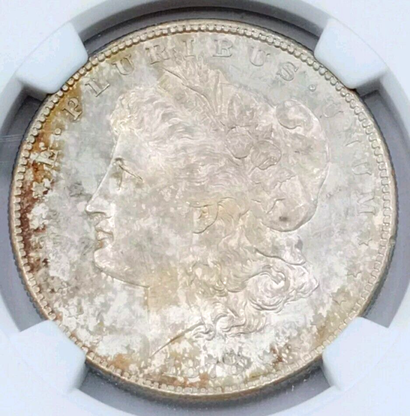 1878 S Morgan Dollar NGC MS64 TONED BEAUTY - Image 3