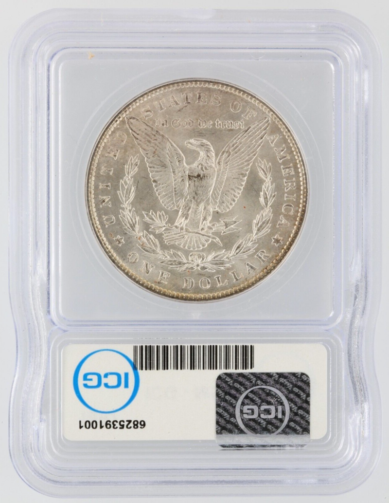 1892 Morgan Silver Dollar - ICG MS62 Better Date!!! - Image 2