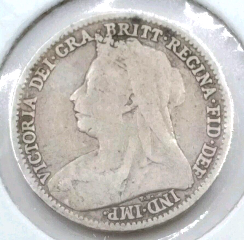 1896 Great Britain 3 Pence
