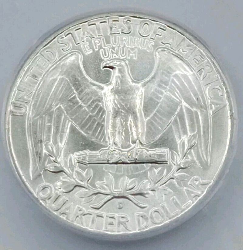1963-D Washington Quarter ICG-MS66 Lustrous HIGH GRADE - Image 4