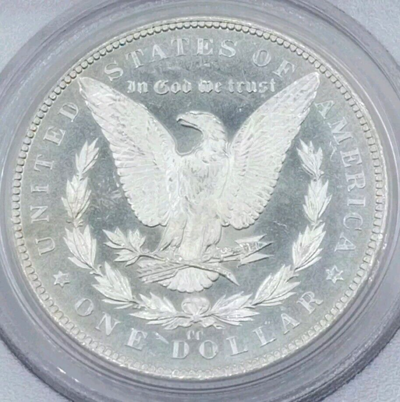 1882-CC Morgan Dollar PCGS MS65PL Series 52 Coin 17 - Image 4