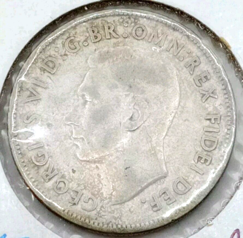 1952 Australia 1 Florin F KM#48