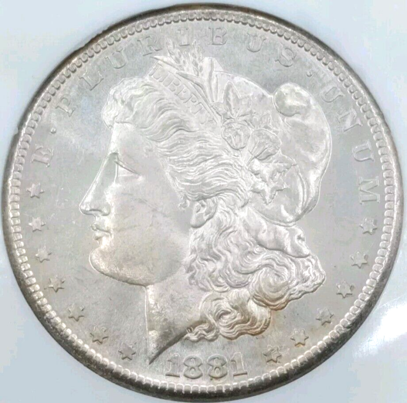 1881-S MORGAN DOLLAR Better Date High Grade Proof Like Coin - Image 3
