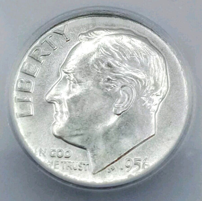 1956-D Roosevelt Dime ICG-MS66FB - Image 3