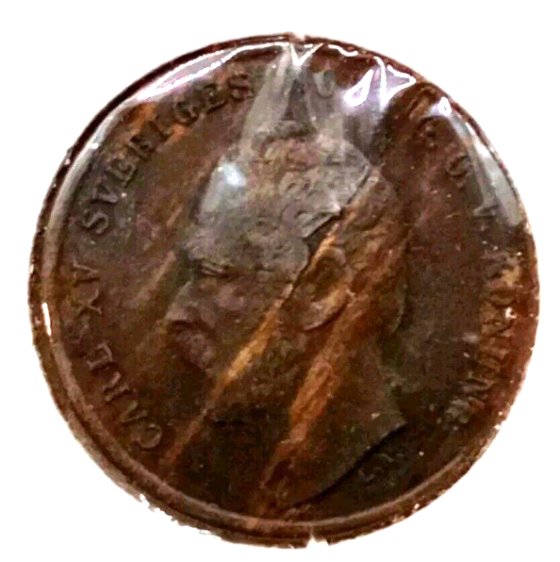 Sweden 1 ore 1870 Y-2 Bronze F