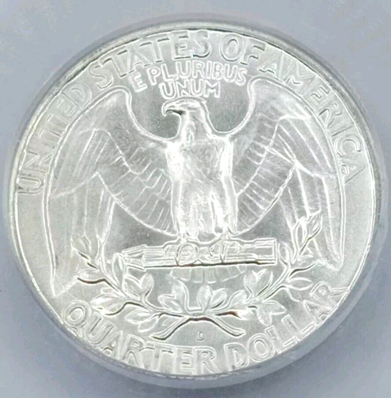 1963-D Washington Quarter ICG-MS66 HIGH GRADE!!! - Image 4