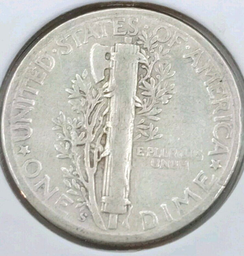 1944-S 10c Mercury Silver Dime - Image 4