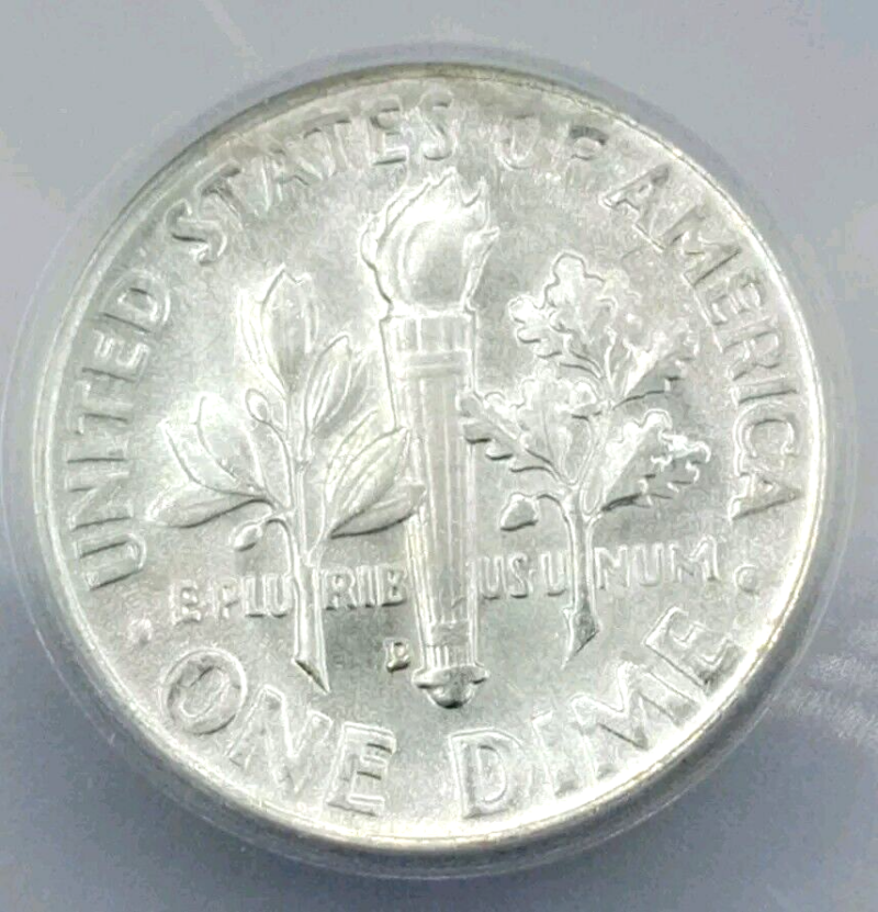 1956-D Roosevelt Dime ICG-MS66FB - Image 4