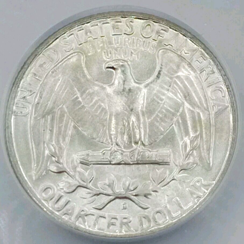 1954-D Washington Quarter ICG-MS66 HIGH LUSTER HIGH GRADE!!! - Image 4