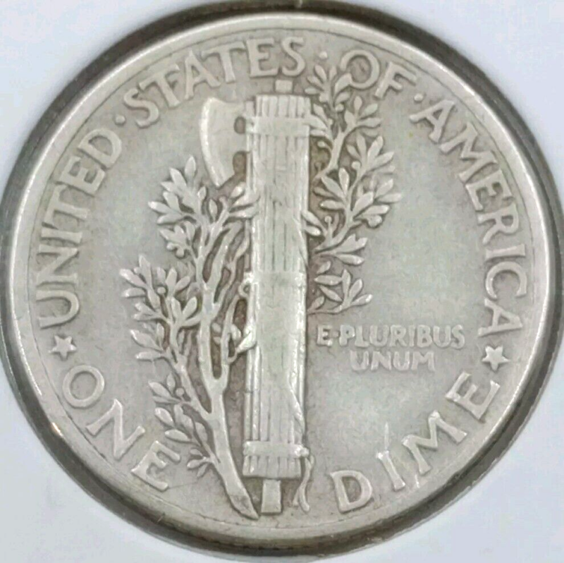 1944 10c Mercury Silver Dime - Image 4