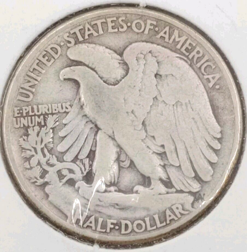 1944 P Walking Liberty Silver Half Dollar Coin - Image 4