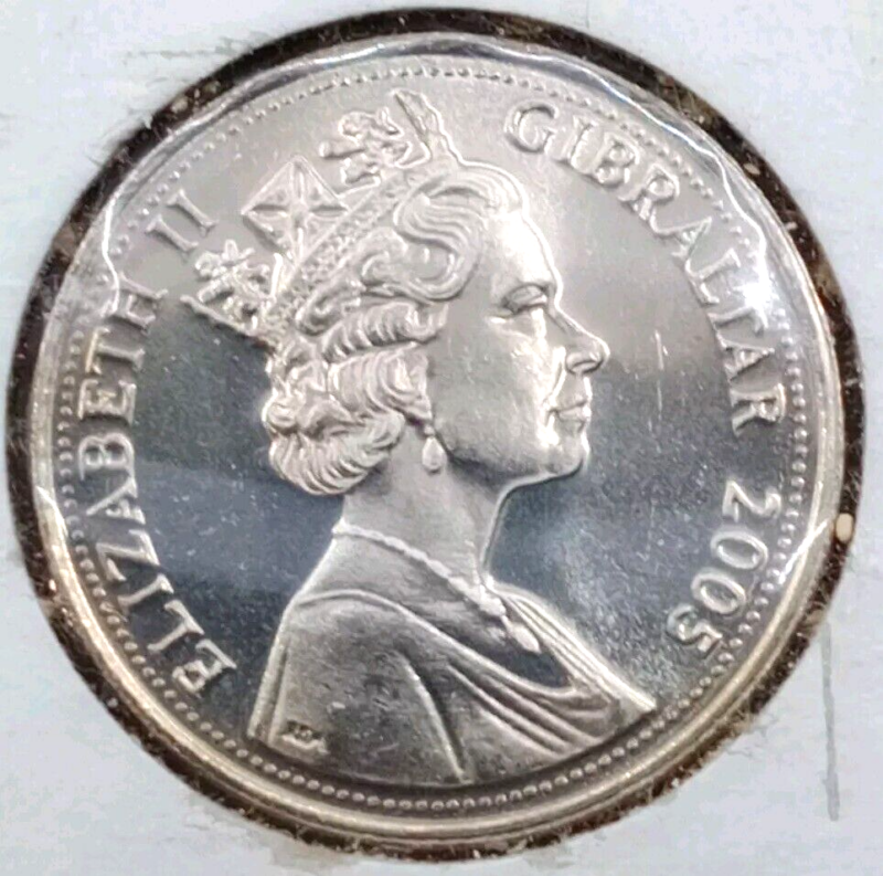 2005 Gibraltar 10 Pence
