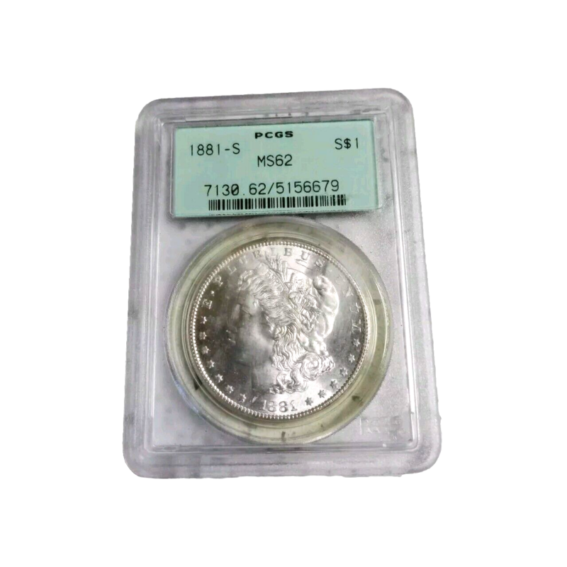 1881-S Morgan Silver Dollar - PCGS MS62 Gen 3.0 OGH - ✪COINGIANTS✪