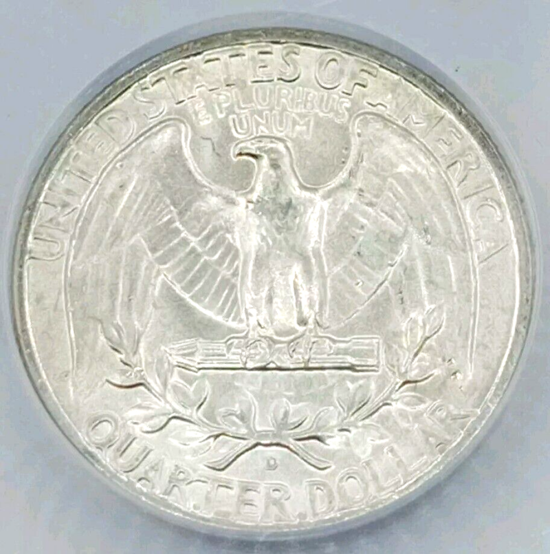 1954-D Washington Quarter ICG-MS66 HIGH GRADE BEAUTIFUL LUSTER!!! - Image 4