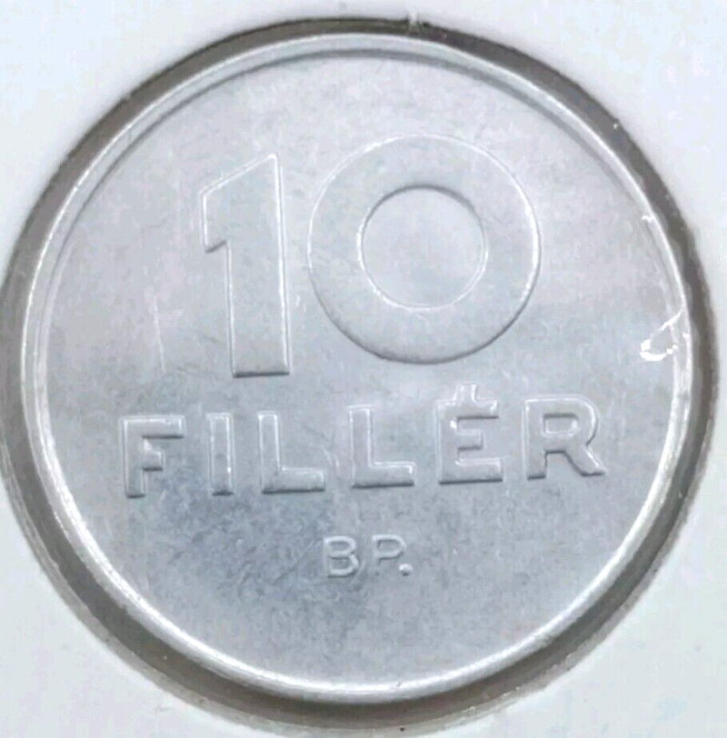 Coin Hungary 10 Fillér 1971 KM#572 - Image 2