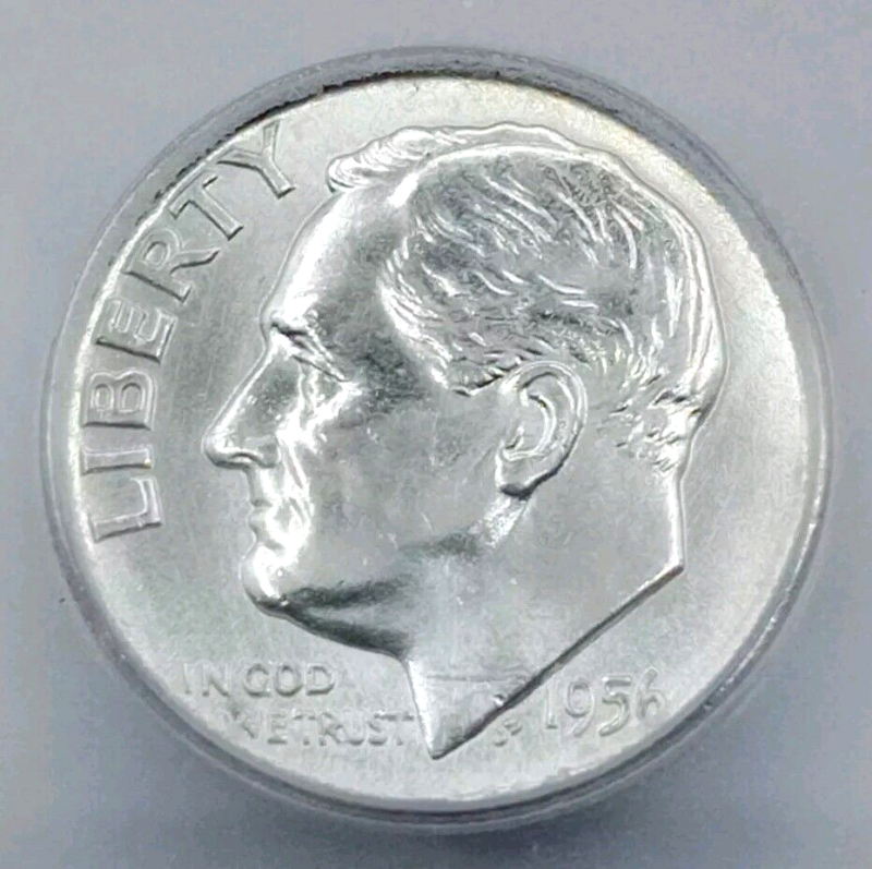 1956 Roosevelt Dime ICG-MS66FB Beuatifully Toned!!! - Image 3