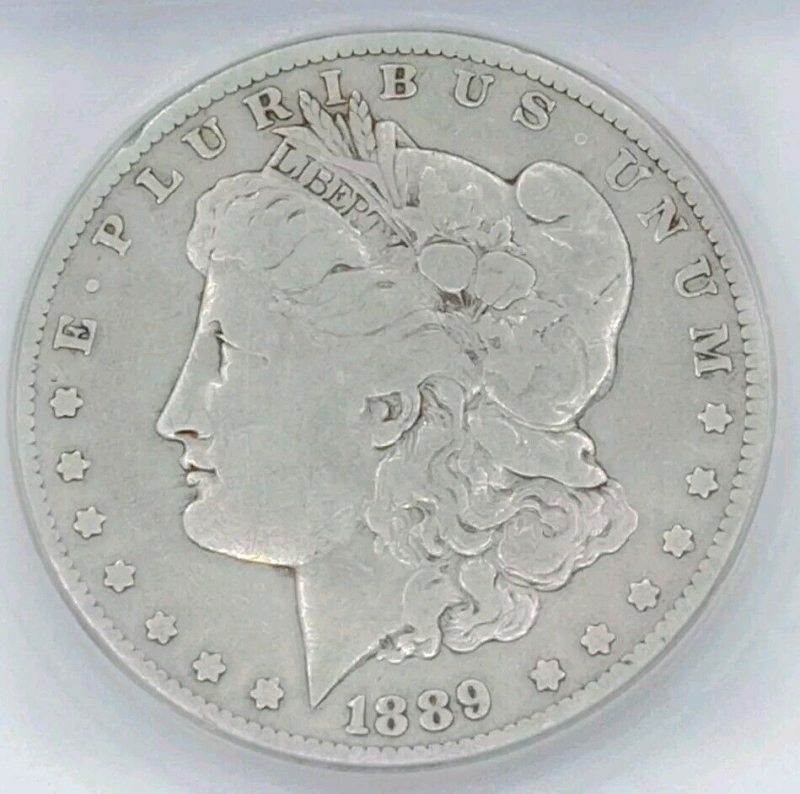 1889-CC Morgan Dollar ICG-VG Quality Details - Image 2